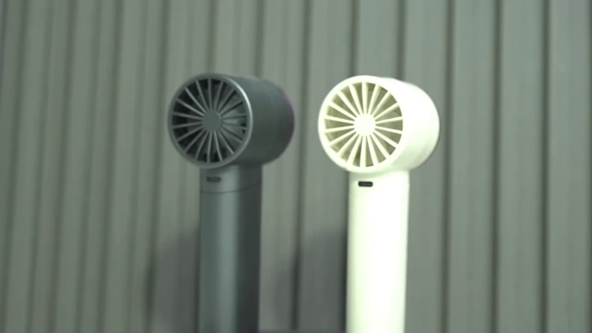 Portable Fan with LED display