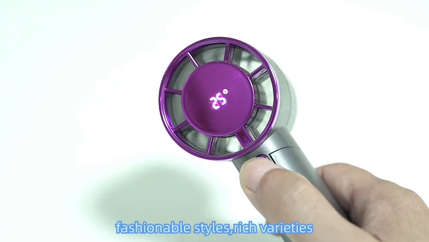 Portable Fan with LED display